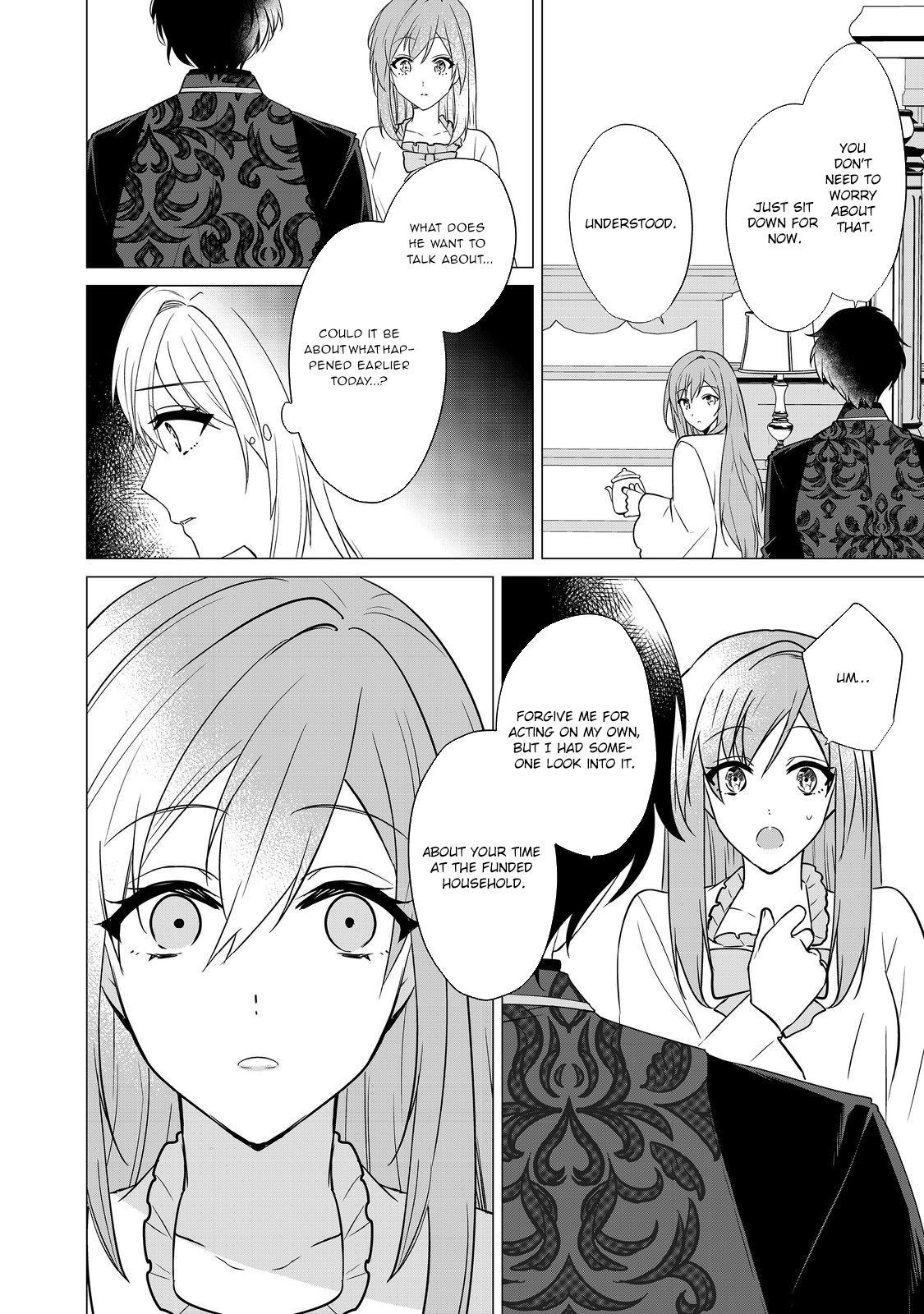 The Face-Blind Count’s Daughter Loved by a Villainous Duke. Chapter 4 Page 14